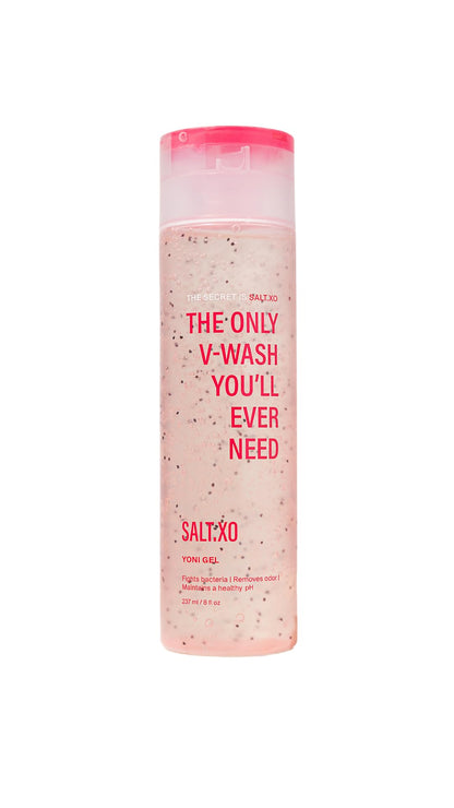 SALT.XO pH Balancing Yoni Gel Wash – Refreshing Peppermint, 8 Fl Oz