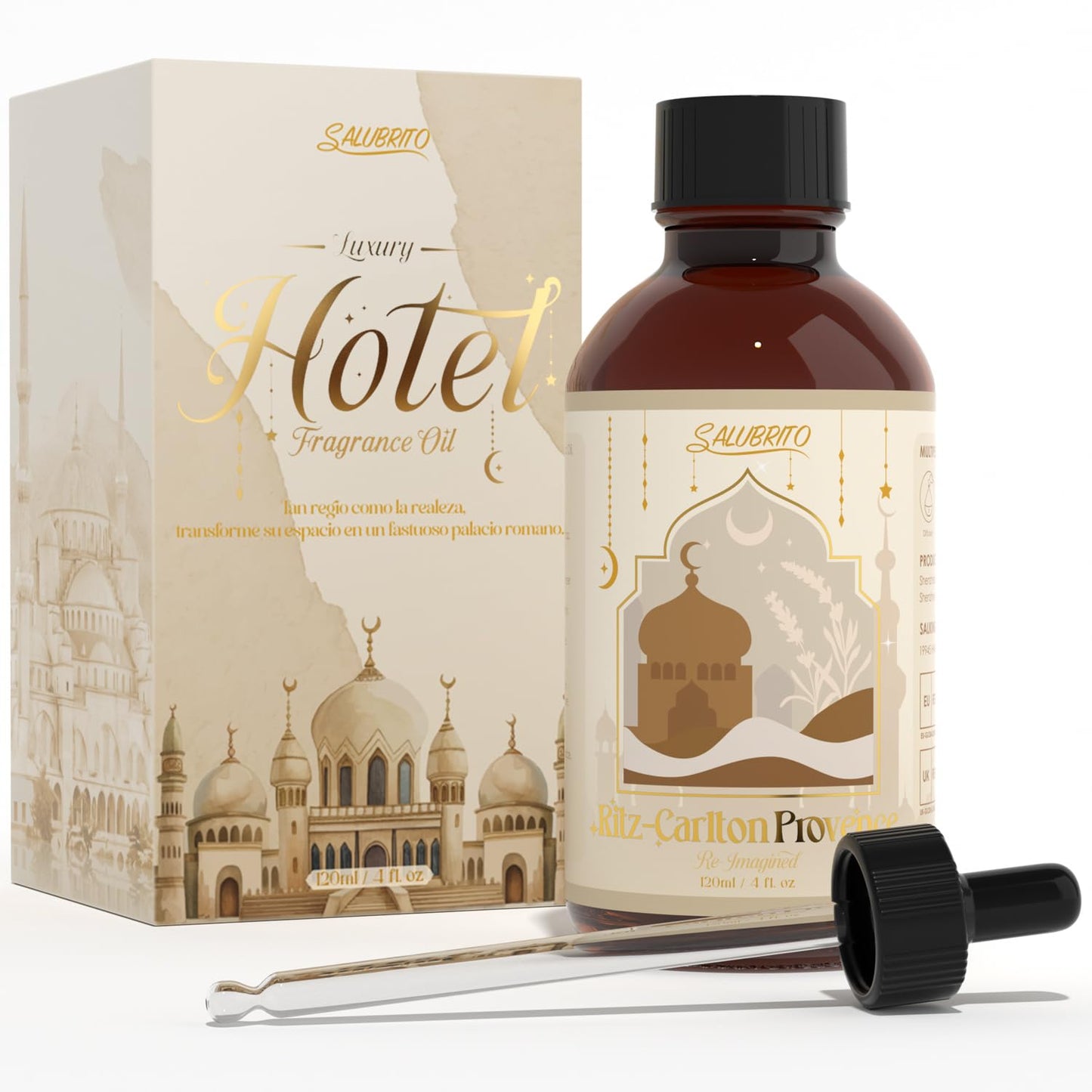 SALUBRITO Hotel Essential Oil – Ritz Carlton Provence Fragrance Oil (4 Fl Oz / 120 ml)