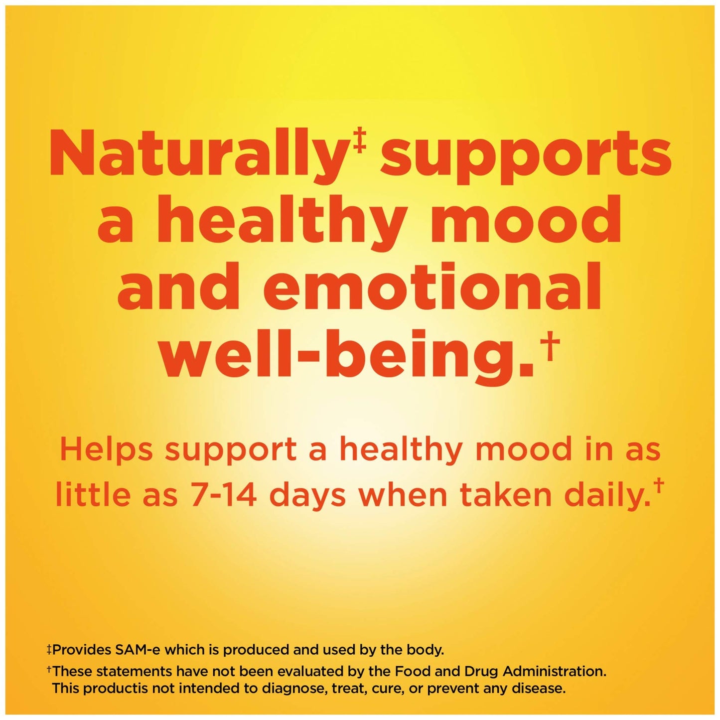 SAM-e Complete 200 mg Tablets - 60 Count | Supports a Healthy Mood