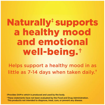 SAM-e Complete 200 mg Tablets - 60 Count | Supports a Healthy Mood