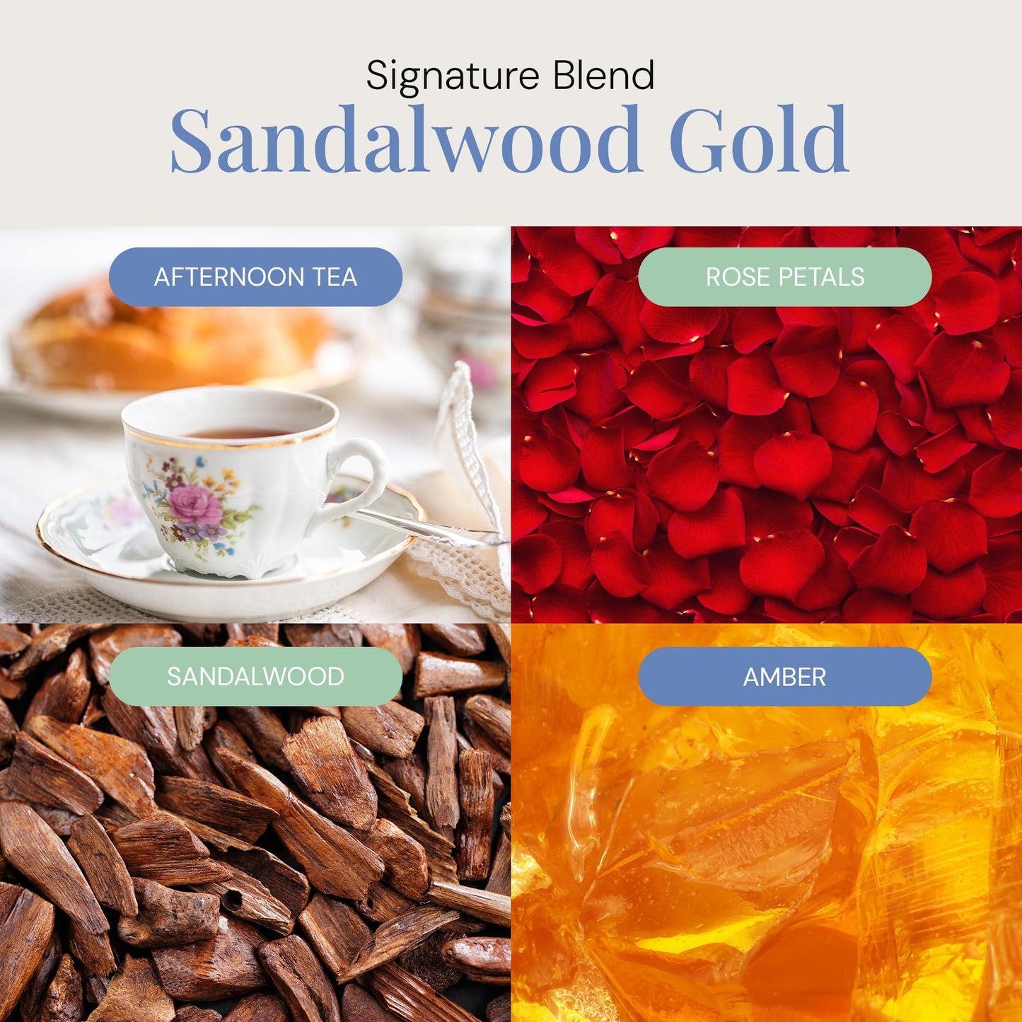 Sandalwood Gold Aroma Oil – Essential Oils for Diffusers & Scent Machines (300 mL)