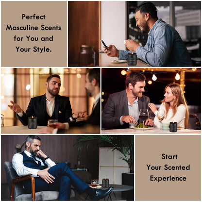 Sandalwood Rose Candle – Soy Scented Home Fragrance & Gift