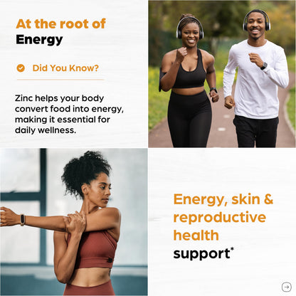 Zinc Supplements for Men and Women – Zinc 50mg with Black Currant | 120 Vegetarian Capsules | Immune Support & Skin Health