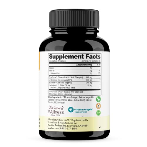 Sandhu's Gut Health: Prebiotic, Probiotic, Postbiotic & L-Glutamine