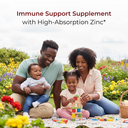 Sandhu's Zinc Quercetin 120 Veg Capsules (Pack of 1) | Immune Support & Antioxidant