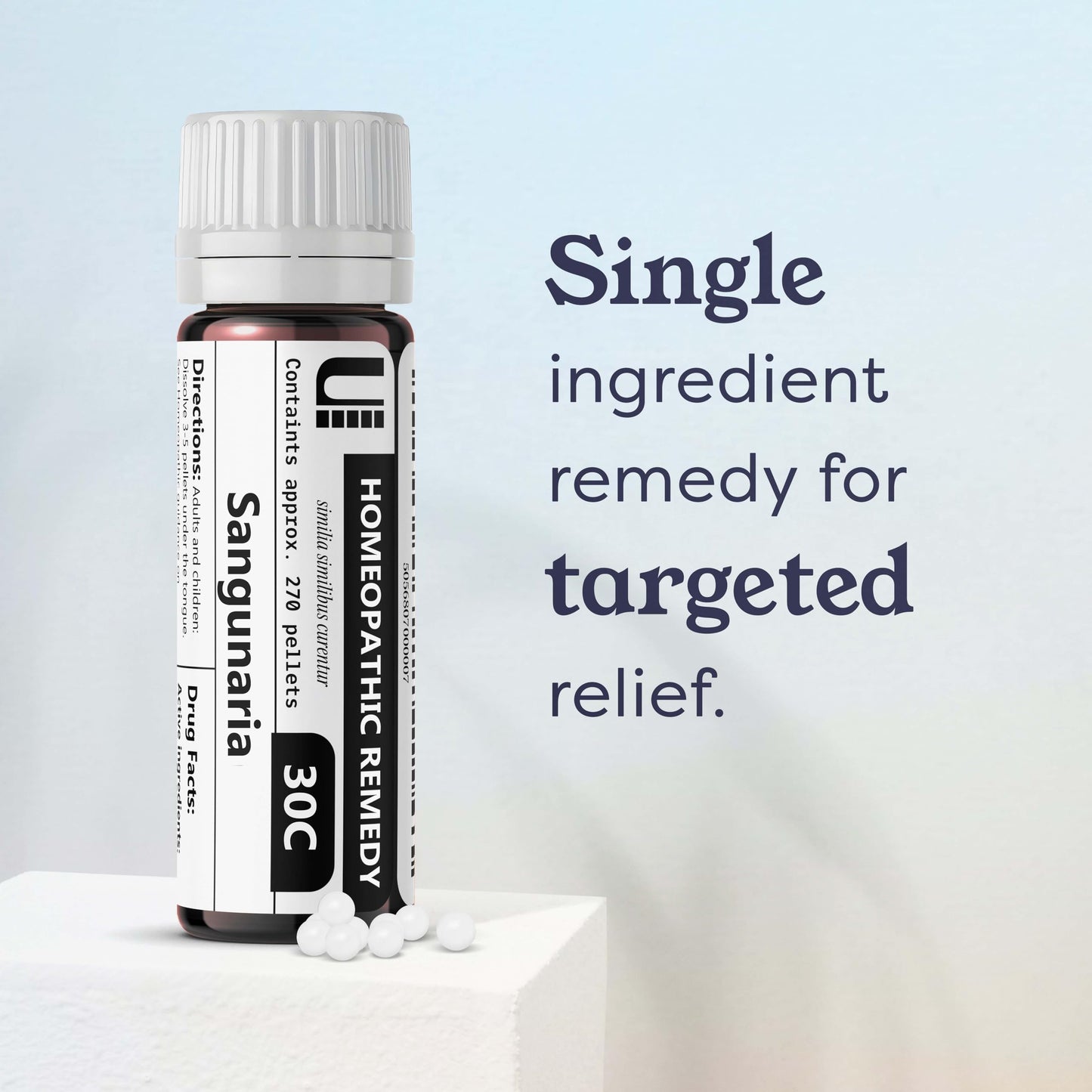 Sangunaria 30C Homeopathic Remedy, 270 Pellets - Lactose-Free