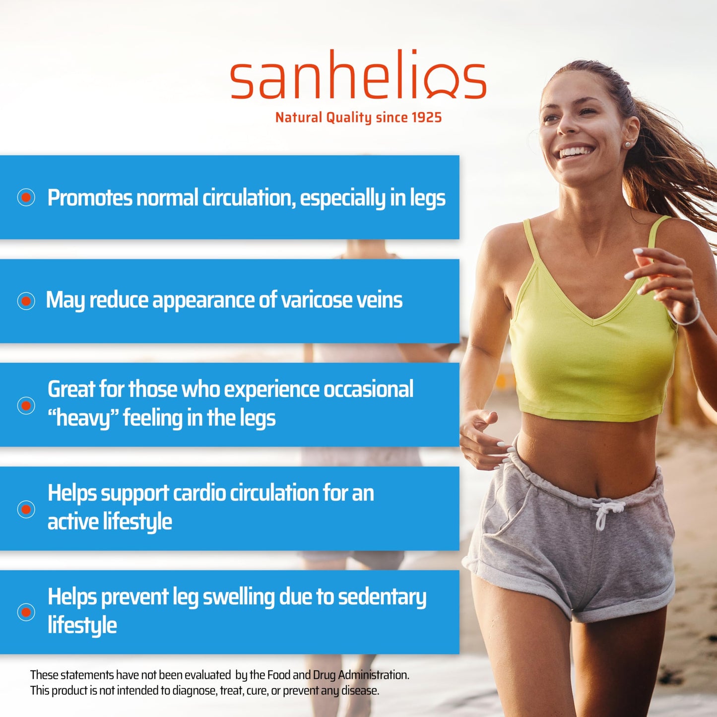 Sanhelios Circu Caps Higher Dose 900mg Butcher's Broom – Circulation Support (50 Capsules)