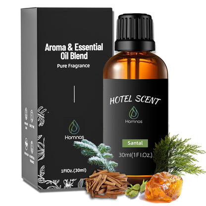 Santal Essential Oil for Diffuser – Luxury Hotel Scents, 30ML Pure Diffuser Oil