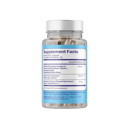 Santo Remedio Hormonal Balance – Menopause Relief Dietary Supplement, 30 Servings