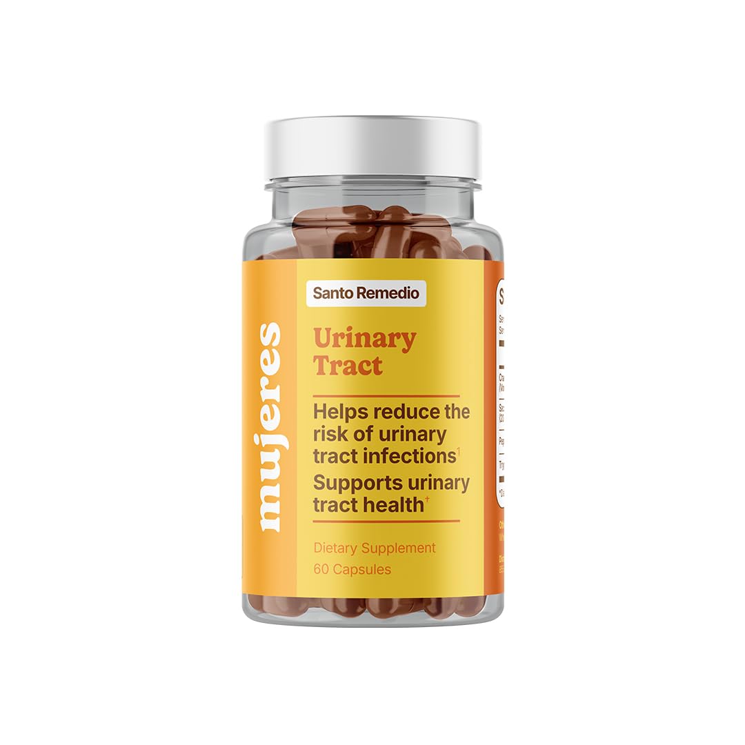 Santo Remedio Urinary Tract — Vegan Dietary Supplement for Women, Cranberries, Probiotics & Enzymes | 30 Servings
