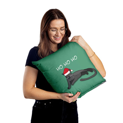 Xmas Sarcastic Cat - Cushion - Two Sizes