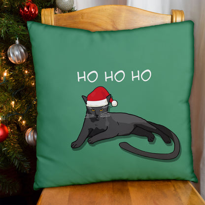 Xmas Sarcastic Cat - Cushion - Two Sizes