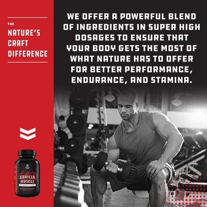 Extra Strength Testosterone Booster for Men – Natural Supplement with Horny Goat Weed, Maca, Tongkat Ali & Saw Palmetto