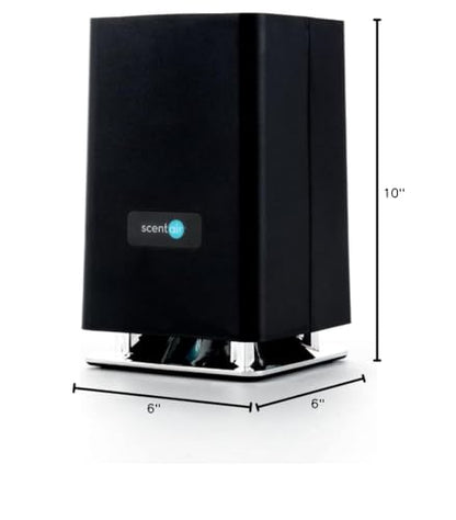ScentAir Whisper Home Diffuser - 800 sq ft, Alexa & Google, WiFi & Bluetooth, Black
