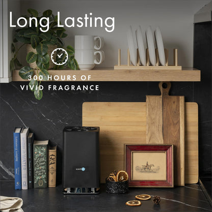 ScentAir Whisper Home Diffuser - 800 sq ft, Alexa & Google, WiFi & Bluetooth, Black