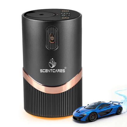 Scentcare Waterless Diffuser – Warm LED, Auto Power-Off, 4 Mist Modes
