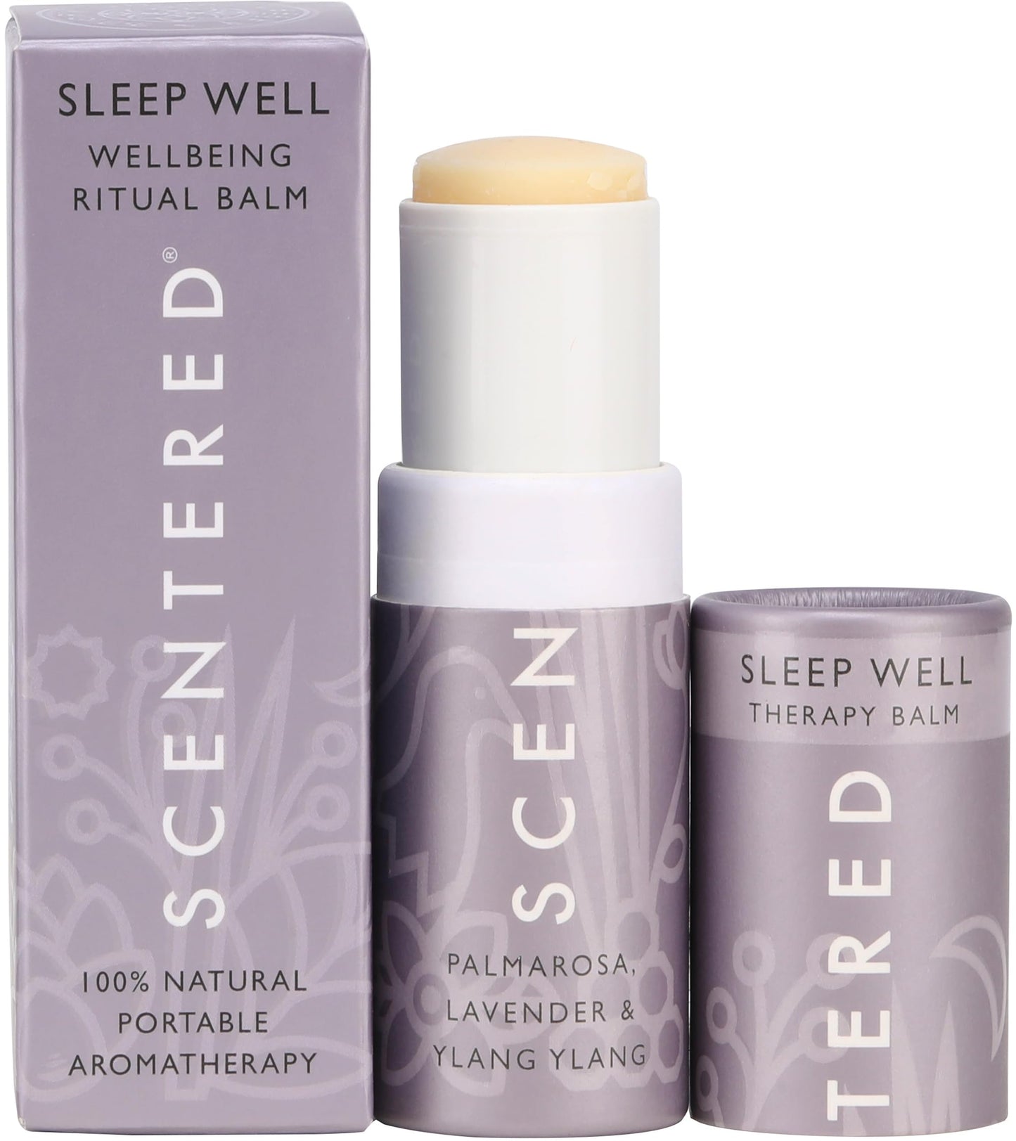 Scentered Sleep Well Balm – Aromatherapy Sleepstick with Lavender & Chamomile