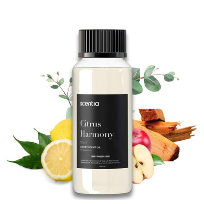 Scentia Citrus Harmony – 120ml Premium Aromatherapy Diffuser Oil