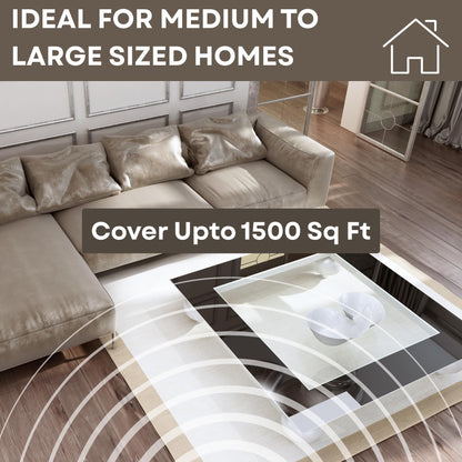 Scentia Max Diffuser – Wireless Waterless Diffuser with App Control | Covers 1500 Sq Ft | Gold