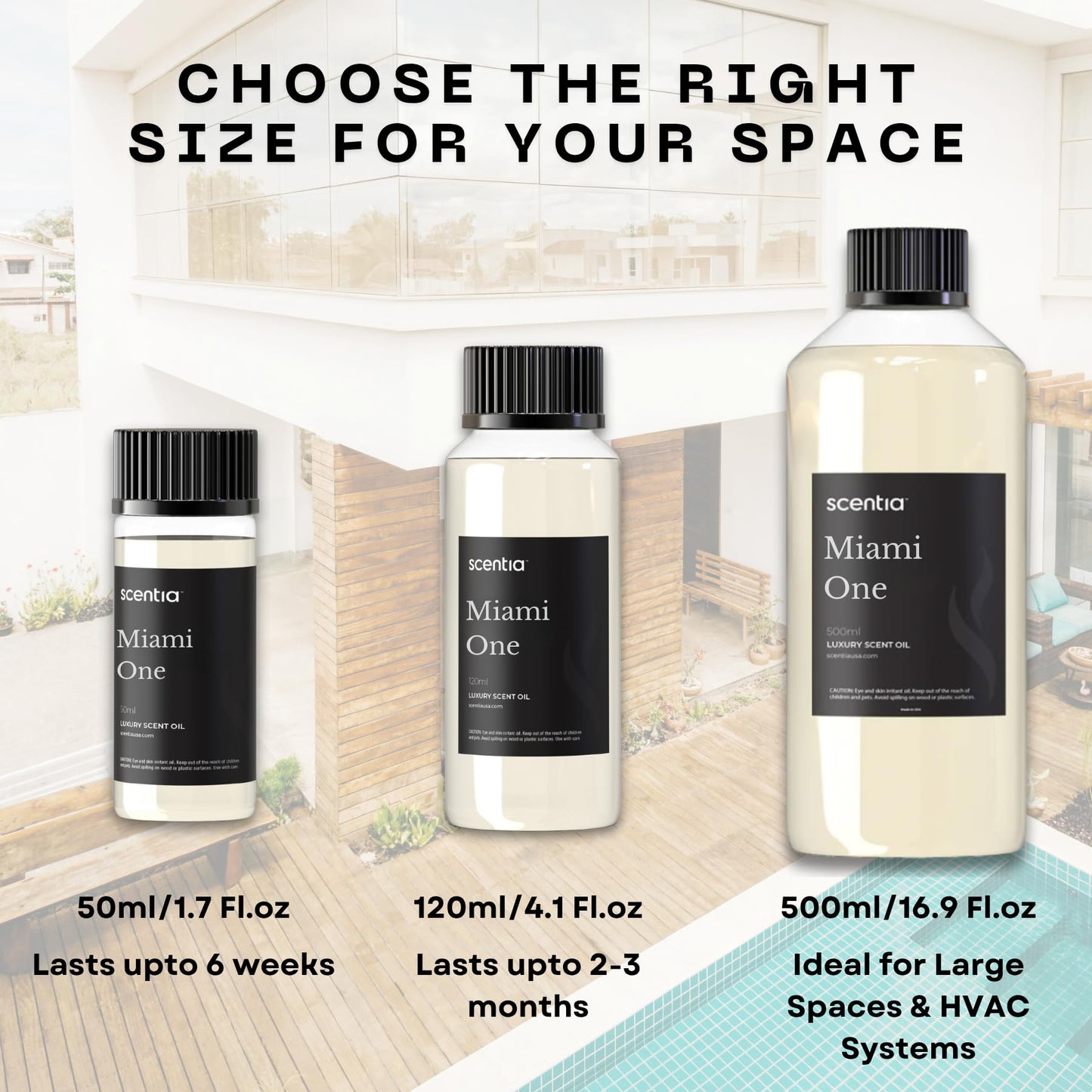 Scentia Miami One Aroma Oil 500 ml – Inspired by 1 Hotel Miami Beach