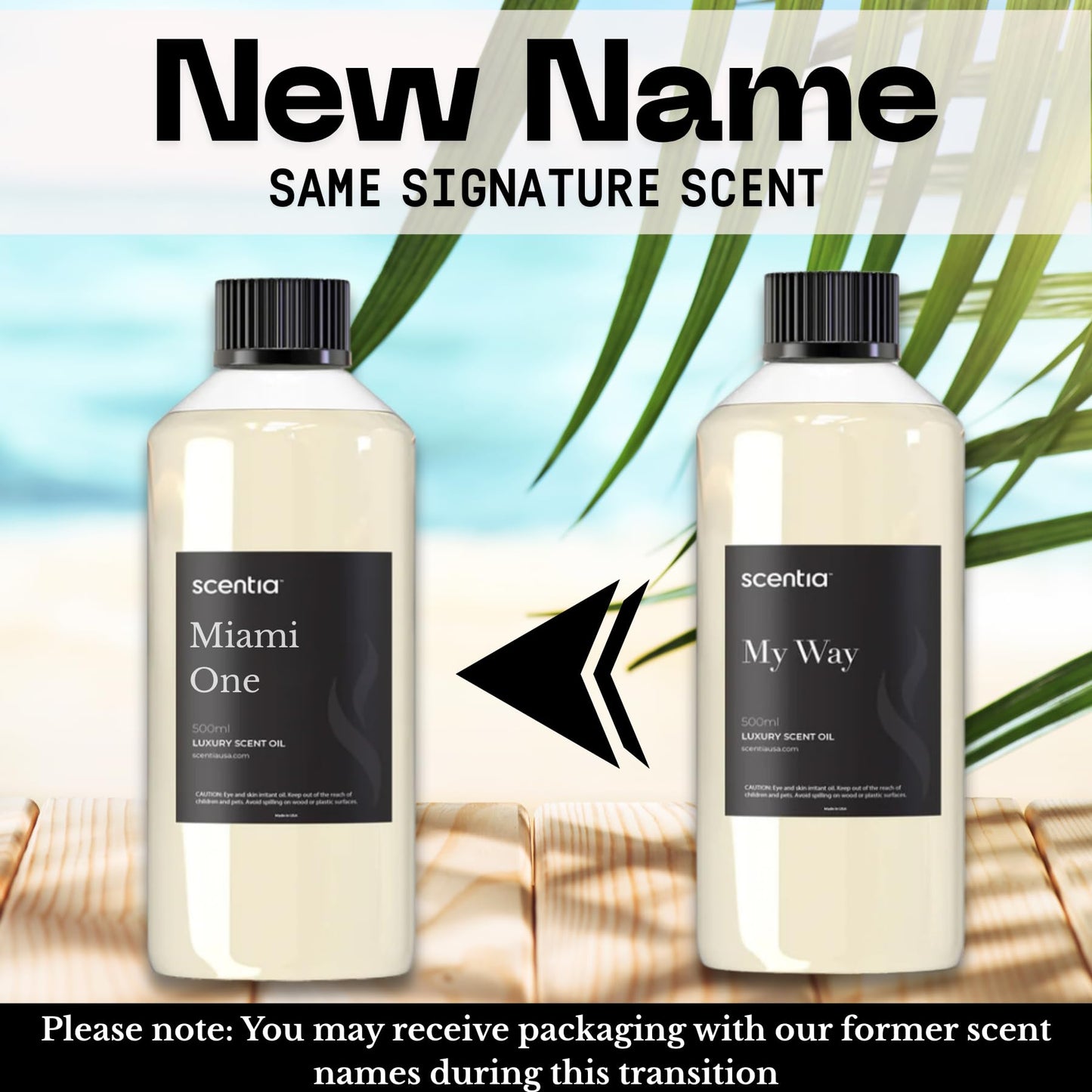 Scentia Miami One Aroma Oil 500 ml – Inspired by 1 Hotel Miami Beach