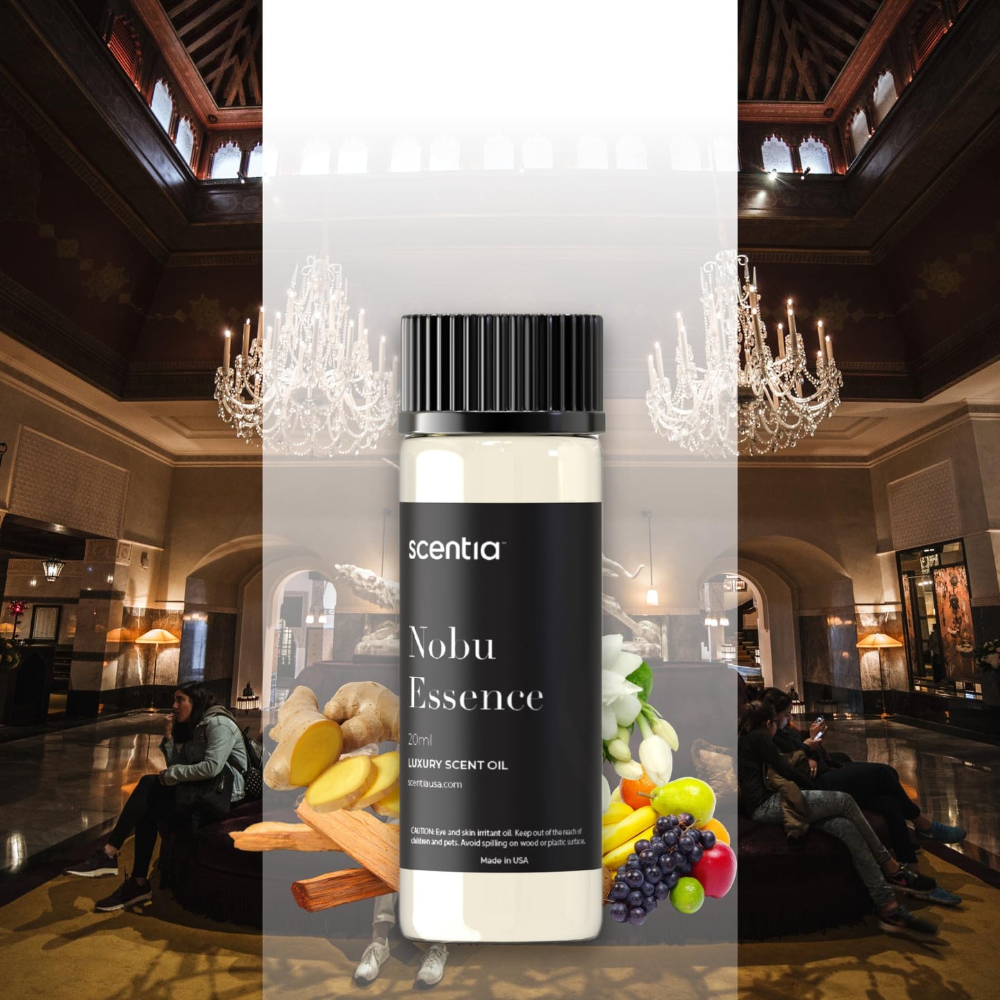 Scentia Nobu-Inspired Hotel Diffuser Oil – 20ml Aromatherapy Gift