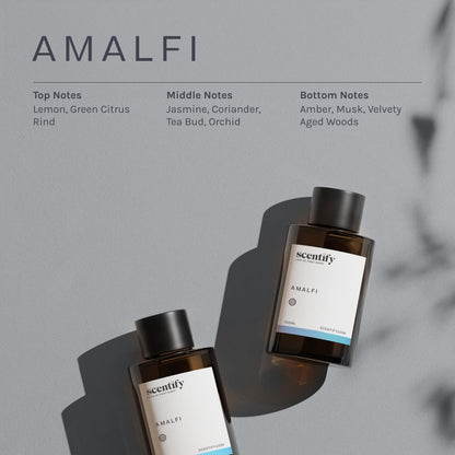 Scentify Amalfi Aroma Oil Refill for Diffusers – Lemon, Jasmine, Orchid, Amber, Musk | 100ml
