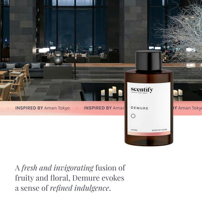 Scentify Demure Aroma Oil Refill 100ml | Luxurious Diffuser Scent