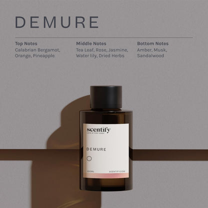 Scentify Demure Aroma Oil Refill 100ml | Luxurious Diffuser Scent