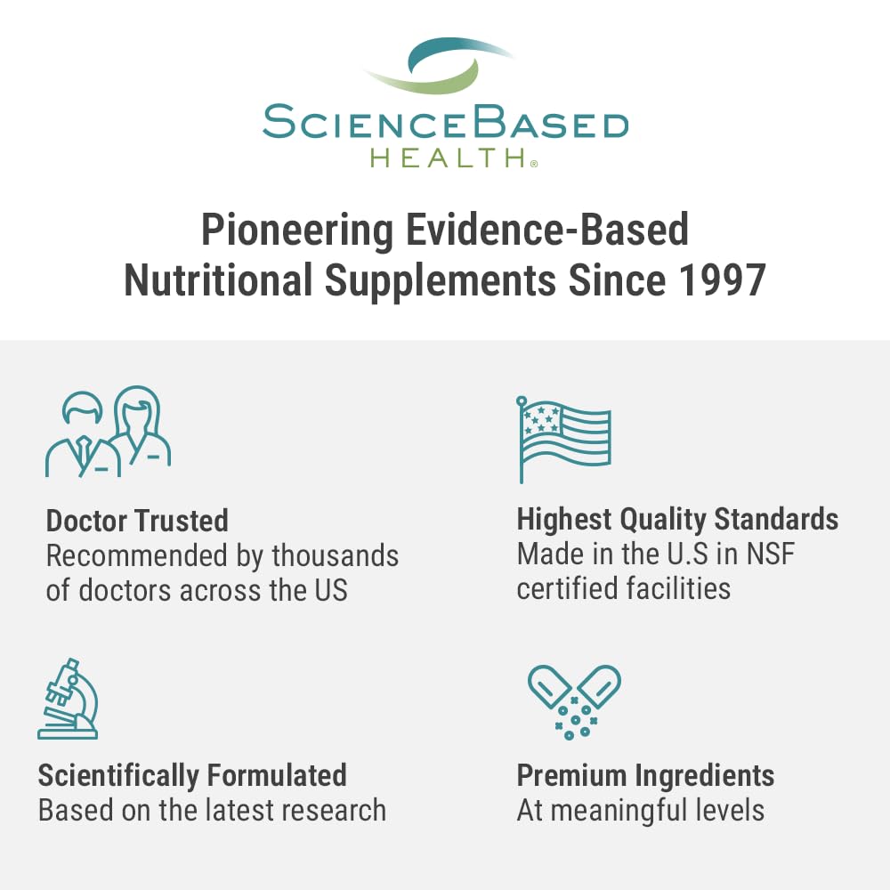 ScienceBased Health HydroEye Dry Eye Supplement – Clinically Proven GLA & Omega-3 | 120 Softgels