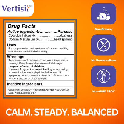 Vertisil Real Medicine 60 Capsules - 2 Bottle Pack by Scientific Health