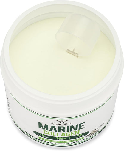 Marine Collagen Powder – Wild-Caught, Unflavored, Micronized (1 lb) | Double Wood
