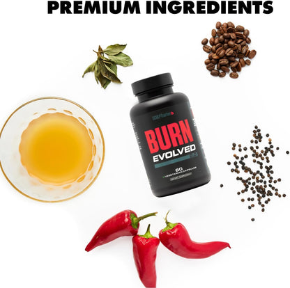 Sculpt Nation Burn Thermogenic Fat Burner for Men & Women – Daytime Metabolism Booster | Capsimax, Chromax, Patented Ingredients | 60 Veggie Pills
