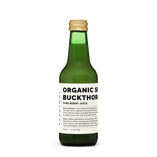 100% Organic Sea Buckthorn Juice 8.5 fl oz – Immune Support & Energy