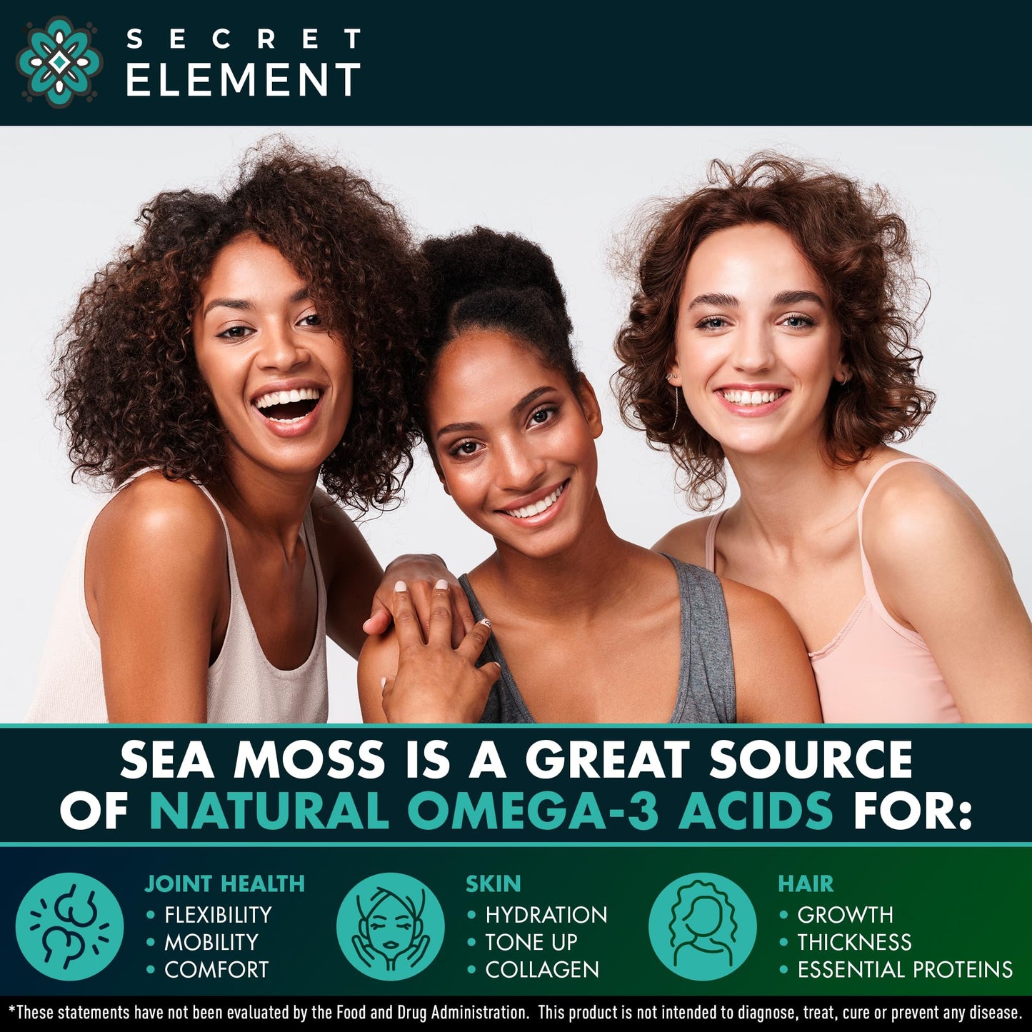 Sea Moss Capsules – Irish Sea Moss with Burdock Root, Bladderwrack & Muira Puama