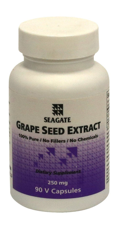 Seagate Grape Seed Extract 250mg - 90 Vegetarian Capsules