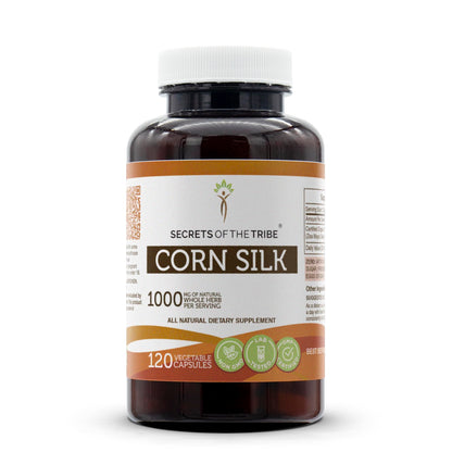 Secrets of the Tribe Corn Silk – 120 Capsules, 1000 mg Zea Mays Dried Silk