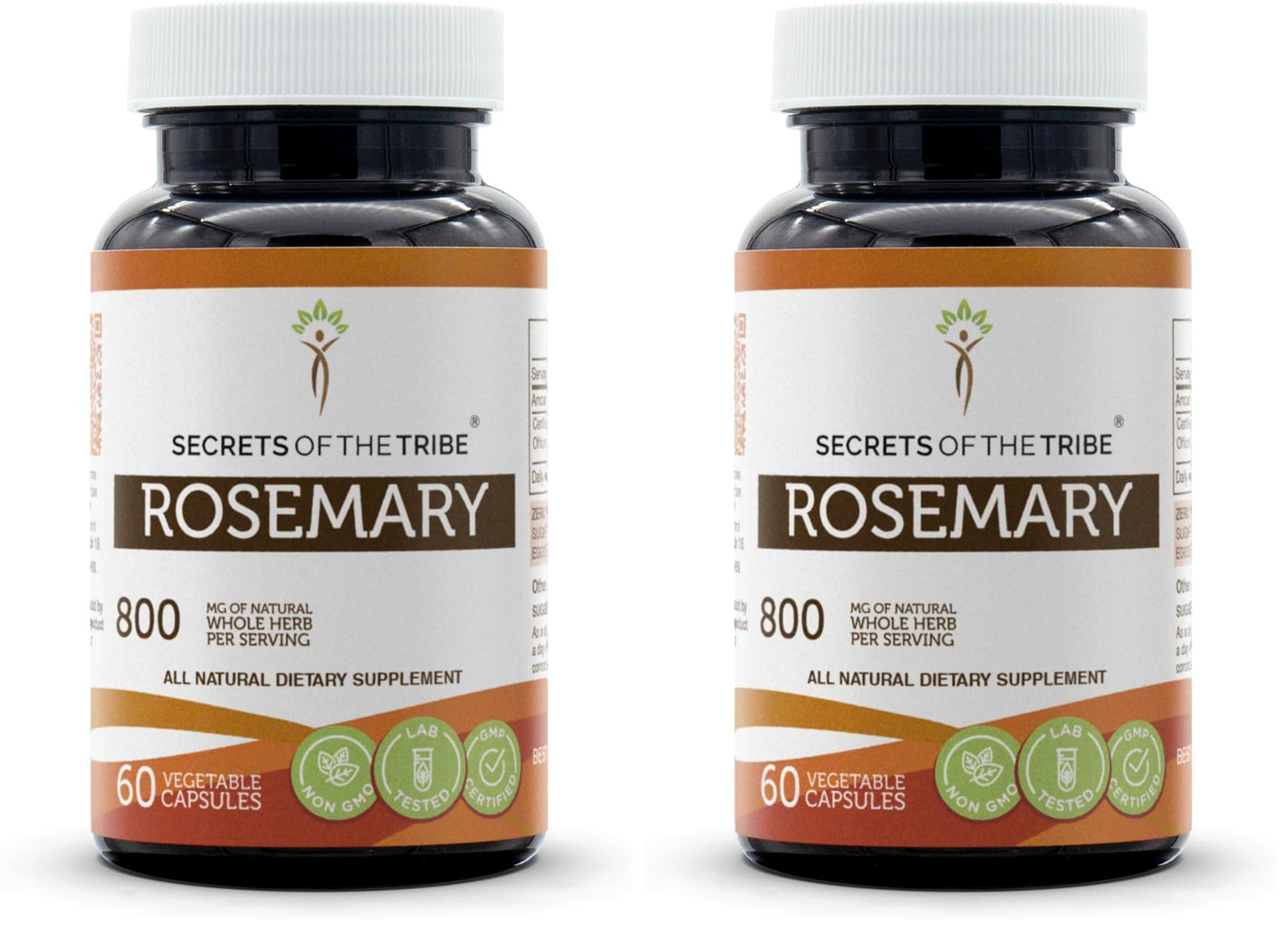 Secrets of the Tribe Rosemary 60 Capsules 800 mg - 2-Pack