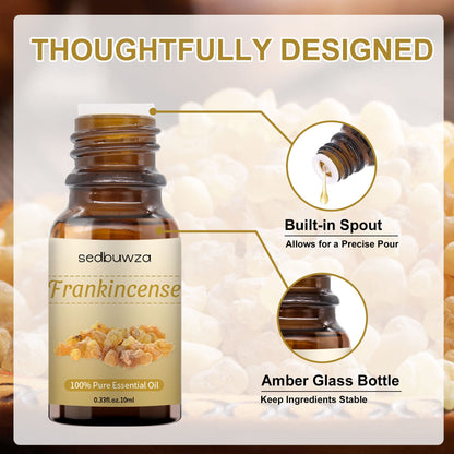 Sedbuwza Frankincense Essential Oil – Pure Organic Fragrance Oil