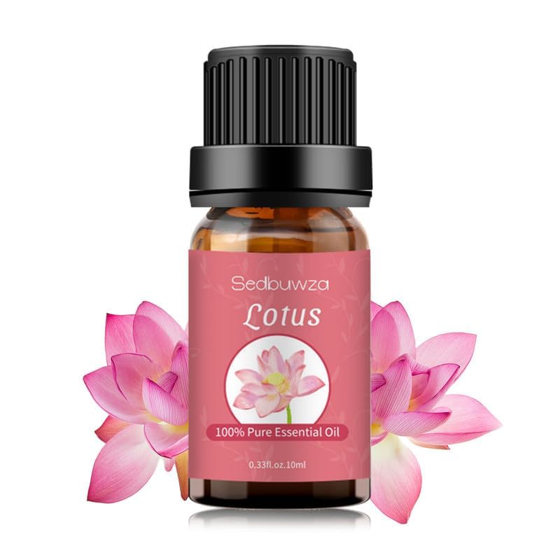 Sedbuwza Lotus Essential Oil – Pure Organic Lotus Fragrance for Diffusers