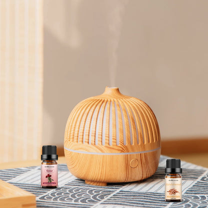 Sedbuwza Rose & Sandalwood Essential Oil Set - 2 x 10 ml for Diffuser