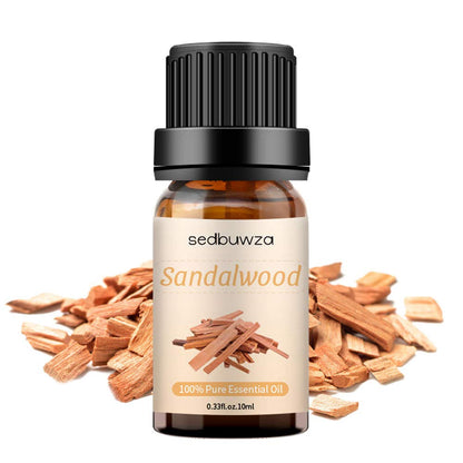 Sedbuwza Sandalwood Essential Oil – Pure Organic Fragrance Oil for Diffuser, Humidifier, Soap, Candle & Perfume