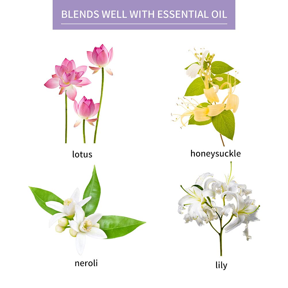 Sedbuwza Violet Essential Oil – 100% Pure Organic Aromatherapy Oil