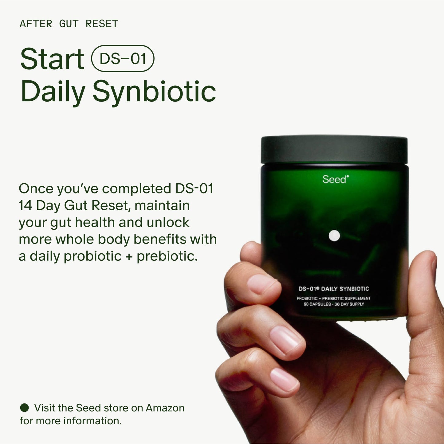 Seed 14 Day Gut Reset | Probiotic & Prebiotic for Digestive Health