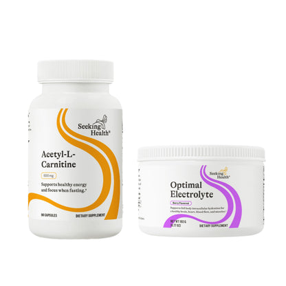 Seeking Health Acetyl-L-Carnitine 500 mg – 90 Capsules | Energy, Fat Metabolism & Memory