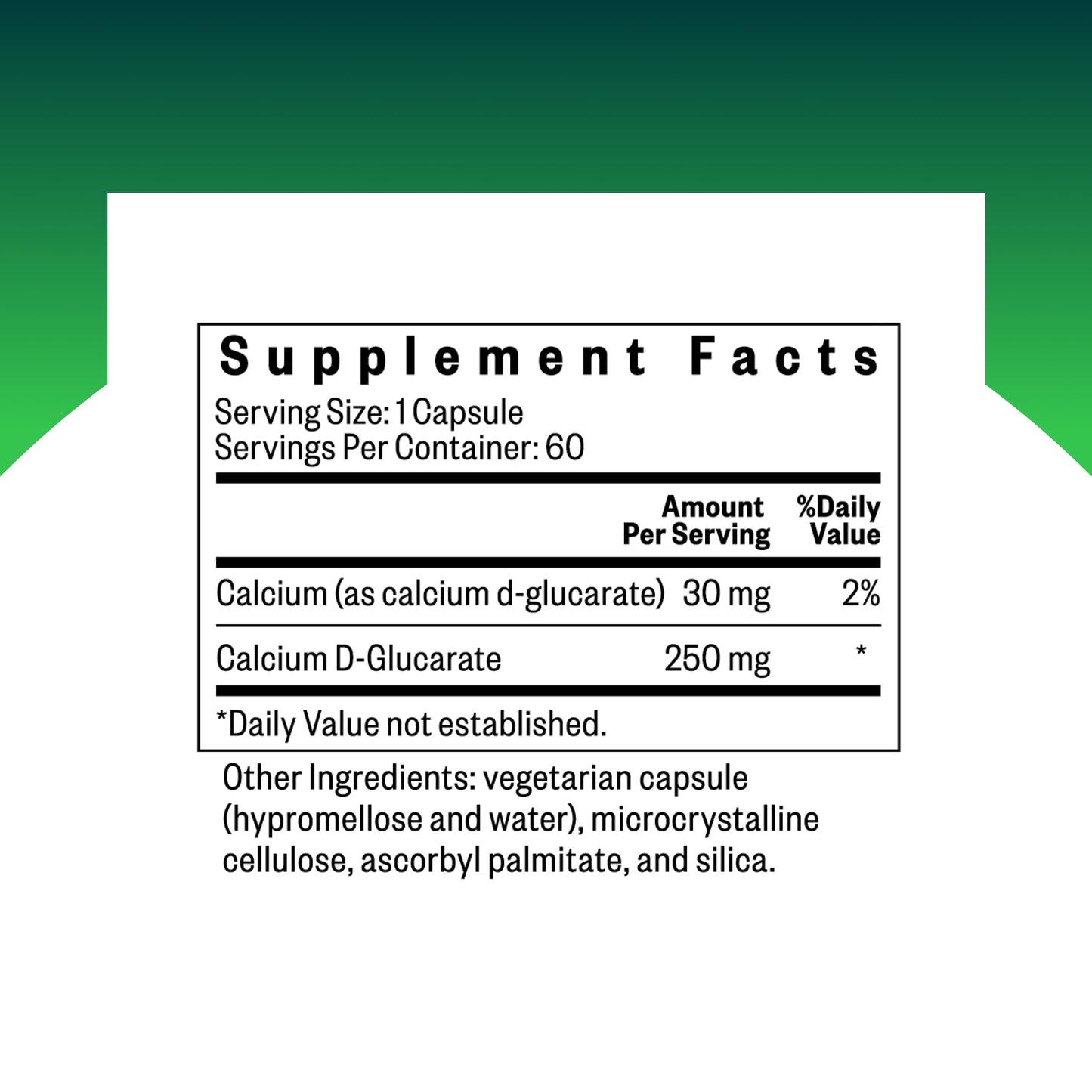 Seeking Health Calcium D-Glucarate – Gut Health, Liver Support & Metabolism (60 Capsules)