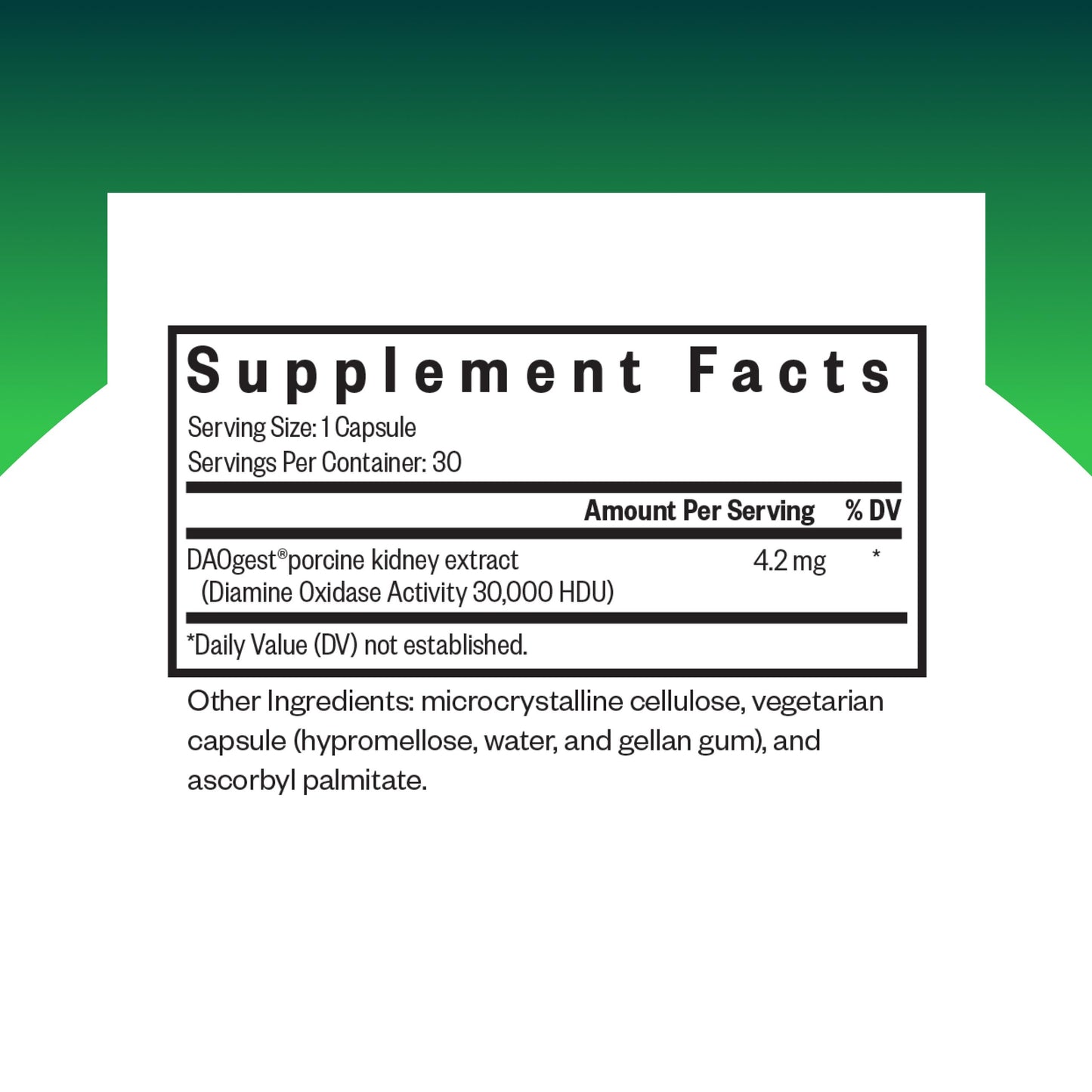 Seeking Health DAO Enzyme – Histamine Digest Support, 30 Capsules