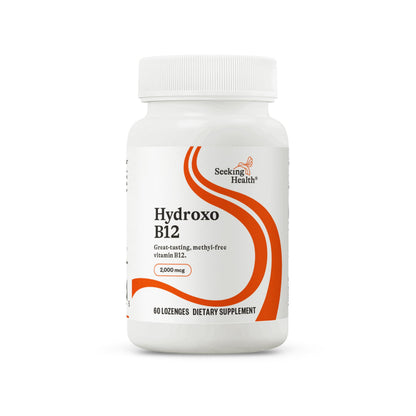 Seeking Health Hydroxo B12 Lozenges 2000 mcg | Energy & Methylation Support