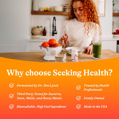 Seeking Health Iron with Cofactors - Ferrochel Ferrous Bisglycinate, 90 Capsules