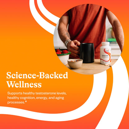 Seeking Health Optimal Man Multivitamin — Zinc, Active Folate & Alpha-Lipoic Acid for Energy & Brain Health | 30 Servings